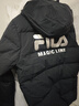 FILA 斐樂(lè )官方情侶羽絨服2025年冬時(shí)尚休閑連帽上衣男女同款保暖外套 曬單實(shí)拍圖