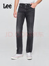 Lee25秋冬新726標準中腰直筒五袋款黑灰色男牛仔褲 黑灰色  33  曬單實(shí)拍圖