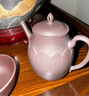古悅堂宜興純手工紫砂壺新款泡茶單壺個(gè)人專(zhuān)用功夫茶具正品小茶壺高蓮花 曬單實(shí)拍圖