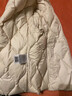 波司登（BOSIDENG）25新款90鵝絨輕薄羽絨服女短款菱格紋立領(lǐng)保暖內膽外套B250131024 奶油米7794-奶油歐包 S 160/84A 100斤-110斤 曬單實(shí)拍圖