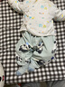 babycare寶寶連體衣秋冬加絨新生兒爬服滿(mǎn)月嬰兒衣服 抱抱熊貓 66cm 曬單實(shí)拍圖