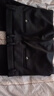 羅蒙（ROMON）休閑褲男商務(wù)休閑時(shí)尚職業(yè)西裝褲彈力修身加絨褲子男裝黑色33 曬單實(shí)拍圖