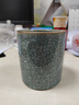 軒舞藝龍泉青瓷筆筒 文房文具用品 陶瓷辦公室用品水筆筒圓形毛筆筒 大號哥窯粉青（鐵線(xiàn)） 曬單實(shí)拍圖