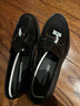 菲拉格慕（Ferragamo）男士黑色便鞋 0778767_3E _ 70 曬單實(shí)拍圖