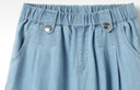 巴拉巴拉童裝女童褲子夏裝大童兒童七分褲牛仔褲寬松 牛仔中藍88201 160 cm 曬單實(shí)拍圖