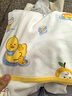 愛(ài)貝迪拉包單新生兒防驚跳睡袋嬰幼兒薄款秋冬包裹巾抱被包被純棉A類(lèi)四季 【單層】安迪兔 95cm*95cm 曬單實(shí)拍圖