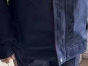 樂(lè )優(yōu)佰易 長(cháng)袖工作服套裝男耐磨工廠(chǎng)車(chē)間廠(chǎng)服工人反光條汽修勞保服春秋 深藍加厚長(cháng)袖 180  曬單實(shí)拍圖