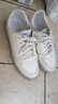 歐倫啄木鳥(niǎo)男鞋秋季防滑運動(dòng)休閑百搭皮面小白鞋學(xué)生增高白色運動(dòng)板鞋子男款 白色 43 曬單實(shí)拍圖