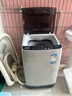 奧克斯（AUX）脫水機家用大容量不銹鋼甩干機甩干桶 小型宿舍公寓出租房單脫水甩干迷你脫水桶大家電器 10斤殺菌款【藍光殺菌不銹鋼桶+快速脫水干至9成】 曬單實(shí)拍圖