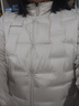 波司登（BOSIDENG）羽絨服鵝絨女士輕薄立領(lǐng)內膽外套商場(chǎng)熱賣(mài)同款B250131034 【店長(cháng)推薦】奶油米-奶油歐包-700+蓬鵝絨【卡碼拍大】 3XL 185/104A 體重約145-165斤 曬單實(shí)拍圖