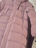 斐樂(lè )FILA兒童鵝絨羽絨服長(cháng)款2025年冬季新款男女童中大童保暖外套 粉紫色-PU 150 曬單實(shí)拍圖