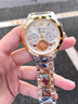 勞力士瑞士原裝手表男士全自動(dòng)機械表防水夜光鏤空時(shí)尚專(zhuān)用男表 R3240間金白面 42mm 曬單實(shí)拍圖