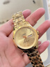 歐品客勞力土瑞士原裝進(jìn)口手表男士機械表防水商務(wù)簡(jiǎn)約新款世界十大名表 R3228全金金面-典藏版 41mm 表盤(pán)直徑 曬單實(shí)拍圖