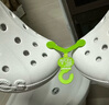 卡駱馳（CROCS）貝雅秋冬保暖毛毛鞋|205969 白/淺灰-11H 43(270mm)  曬單實(shí)拍圖