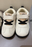 泰蘭尼斯春季男女童嬰兒鞋防滑軟底步前鞋寶寶爬站學(xué)步機能鞋白/杏色21 曬單實(shí)拍圖