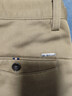 杉杉【免燙有型】男士休閑褲彈力親膚直筒商務(wù)秋冬男 卡其色 34 曬單實(shí)拍圖