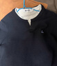 Navigare意大利小帆船假兩件圓領(lǐng)毛衣男士2025秋季新款復古休閑通勤針織衫 海軍藍 L 曬單實(shí)拍圖