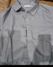 HLA海瀾之家長(cháng)袖襯衫男秋季純棉牛津紡速干襯衣男新年 曬單實(shí)拍圖