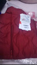 鴨鴨羽絨服馬甲女士2025冬季新款輕薄立領(lǐng)短款保暖鴨絨馬夾背心外套 優(yōu)雅紅 L （建議100-120斤） 曬單實(shí)拍圖