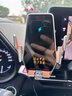 億飾適用豐田格瑞維亞凱美瑞鋒蘭達亞洲龍漢蘭達車(chē)載手機支架無(wú)線(xiàn)充電 DIY投屏【66W快充頂配款】黑玻璃 21-23款賽那/格瑞維亞（12.3英寸 曬單實(shí)拍圖