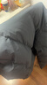 安踏面包羽絨服丨樊振東Z哥同款四防羽絨服男短款加厚冬季棉服外套男 【四防科技】男裝灰7901-4 L (男175) 曬單實(shí)拍圖
