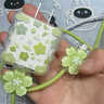 葉余綠色花朵蘋(píng)果充電器保護套20w數據線(xiàn)保護套蘋(píng)果17/16/15/14/13/12/11充電線(xiàn)防折斷可愛(ài)小眾簡(jiǎn)約高 【整套保護】綠色花朵 適用蘋(píng)果20W 曬單實(shí)拍圖