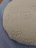 SAFTY DAD嬰兒乳膠枕頭0-1歲定型枕防寶寶偏頭新生兒糾正兒童偏頭 小熊款定型枕+調節柱+彩棉枕套 純色 曬單實(shí)拍圖
