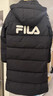 FILA斐樂(lè )官方男女長(cháng)款羽絨服2025年冬情侶款寬松休閑簡(jiǎn)約連帽保暖外套 曬單實(shí)拍圖