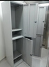 華宇天地二門(mén)更衣柜鋼制特厚鐵皮柜員工存包柜更衣儲物柜1850*900*500mm 曬單實(shí)拍圖