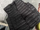 日本羽絨內膽馬甲男無(wú)領(lǐng)新款V領(lǐng)輕薄羽絨服保暖內搭大碼背心外套 黑色 2XL 適合155-170斤左右 曬單實(shí)拍圖