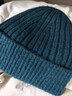 優(yōu)衣庫男裝女裝HEATTECH針織帽子毛線(xiàn)帽防寒保暖481257 55 青綠色 均碼（45cm） 曬單實(shí)拍圖