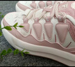 斐樂(lè )（FILA）斑斕鞋ROSETTA女鞋板鞋新款面包厚底鞋復古休閑鞋 奶白/淺粉-GP 36.5 曬單實(shí)拍圖