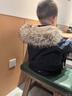 MINI A TURE COPENHAGEN毛領(lǐng)精靈帽夾克外套丹麥童裝兒童棉服男女加厚寶寶秋冬女童拜年服 太空黑夜藍 98 cm（100/52）-3y 曬單實(shí)拍圖