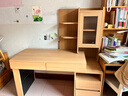 全友家居 原木風(fēng)電腦桌書(shū)桌書(shū)柜書(shū)架一體組合臥室書(shū)房辦公學(xué)習化妝桌 曬單實(shí)拍圖