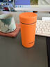 虎牌（TIGER）迷你口袋杯輕量便攜雙層真空保溫保冷杯MMP-B20C-DP陽(yáng)光橙200ml 曬單實(shí)拍圖