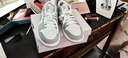 耐克NIKE男女AJ1小迪奧 輕奢感JORDAN 1運動(dòng)休閑鞋DC0774-105白灰41 曬單實(shí)拍圖