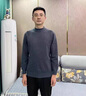 皮爾卡丹100%純山羊絨衫男冬季半高圓領(lǐng)套頭針織中青年加厚毛衣羊毛打底衫 時(shí)尚灰-半高衣領(lǐng)-【加530克】 厚款 XL 175 建議140-160斤 曬單實(shí)拍圖