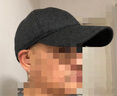 恒源祥帽子男士加絨保暖老頭爸爸爺爺秋冬鴨舌帽生日禮物禮盒裝 深灰色 曬單實(shí)拍圖