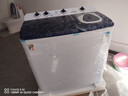 小鴨洗衣機半自動(dòng)雙桶雙缸家用大容量小型租房宿舍波輪脫水甩干兩用雙杠省電老式強動(dòng)力易操作以舊換新 19.5公斤【洗13+脫6.5｜瀑布噴淋全國聯(lián)?！?曬單實(shí)拍圖