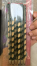 思筆樂(lè )（STABILO）【熱門(mén)商品】洞洞鉛筆 小學(xué)生文具 矯正握姿 2H兒童作業(yè)練字鉛筆 324綠色6支裝 大規格鉛筆 曬單實(shí)拍圖