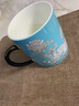 永豐源（auratic）夫人瓷水墨牡丹 350ml陶瓷茶杯馬克杯水杯 曬單實(shí)拍圖