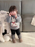 班喜迪女童毛衣冬裝2026新款寶寶加絨加厚內搭針織衫兒童秋冬款毛線(xiàn)上衣 灰色 80 曬單實(shí)拍圖