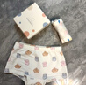 貝比兒童內褲女中大童A類(lèi)平角純棉嬰兒不夾pp透氣舒適四角短褲 曬單實(shí)拍圖