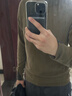 KLATTERMUSEN攀山鼠10055胡戈男款半拉鏈套頭帽衫-Huge Zip Sweater M's 橄欖綠Olive M 曬單實(shí)拍圖
