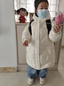 巴拉巴拉童裝女童羽絨服中長(cháng)款冬裝保暖連帽外套甜美洋氣 曬單實(shí)拍圖