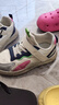 真維斯（Jeanswest）兒童鞋春秋季女童運動(dòng)鞋輕便中大童校園跑步鞋子C1A015 米玫33 曬單實(shí)拍圖