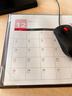 時(shí)代良品2026大班桌歷鼠標墊A3文藝簡(jiǎn)約年歷臺墊商務(wù)辦公桌面2025年臺歷墊工作日歷記事本日程月計劃表A4 中號A4咖啡（2025年9月-2026年12月） 曬單實(shí)拍圖