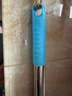超細纖維不銹鋼桿圓頭吸水拖把纖維毛巾布條老式拖把 圓頭藍毛巾拖把(兩把) 曬單實(shí)拍圖