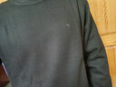 柒牌（SEVEN）柒牌【含羊毛/桑蠶絲/加絨】套頭厚毛衫男士秋冬新款休閑保暖毛衣 黑色 L （175/92A） 曬單實(shí)拍圖