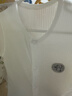 小三月嬰兒衣服夏季薄款長(cháng)袖連體衣冰絲莫代爾無(wú)骨睡衣爬服男女寶寶夏裝 莫代爾長(cháng)袖白 80cm 建議12-18斤 曬單實(shí)拍圖